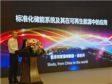 北京雙登慧峰聚能總工張東升：標(biāo)準(zhǔn)化儲能系統(tǒng)及其在可再生能源中的應(yīng)用