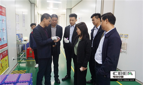 調(diào)研組走進(jìn)遠(yuǎn)東福斯特新能源有限公司