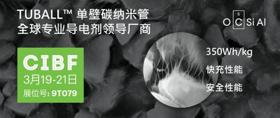 助力350 Wh/kg、快充、安全的單壁碳納米管鋰離子電池解決方案