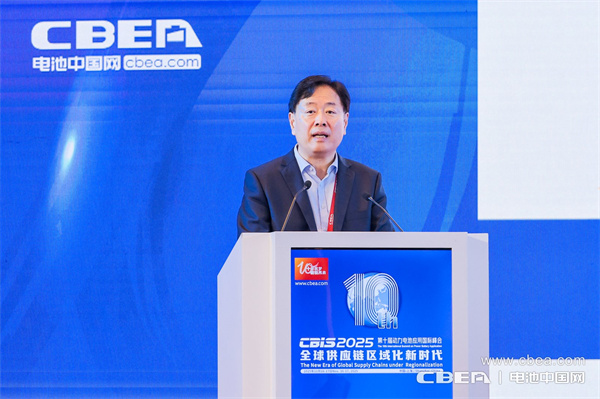 致辭：中國化學與物理電源行業(yè)協(xié)會秘書長王澤深