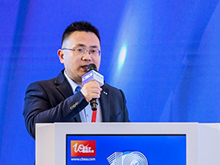 香河昆侖呂亮發表主題演講：高比能大圓柱電芯用電解液開發進展