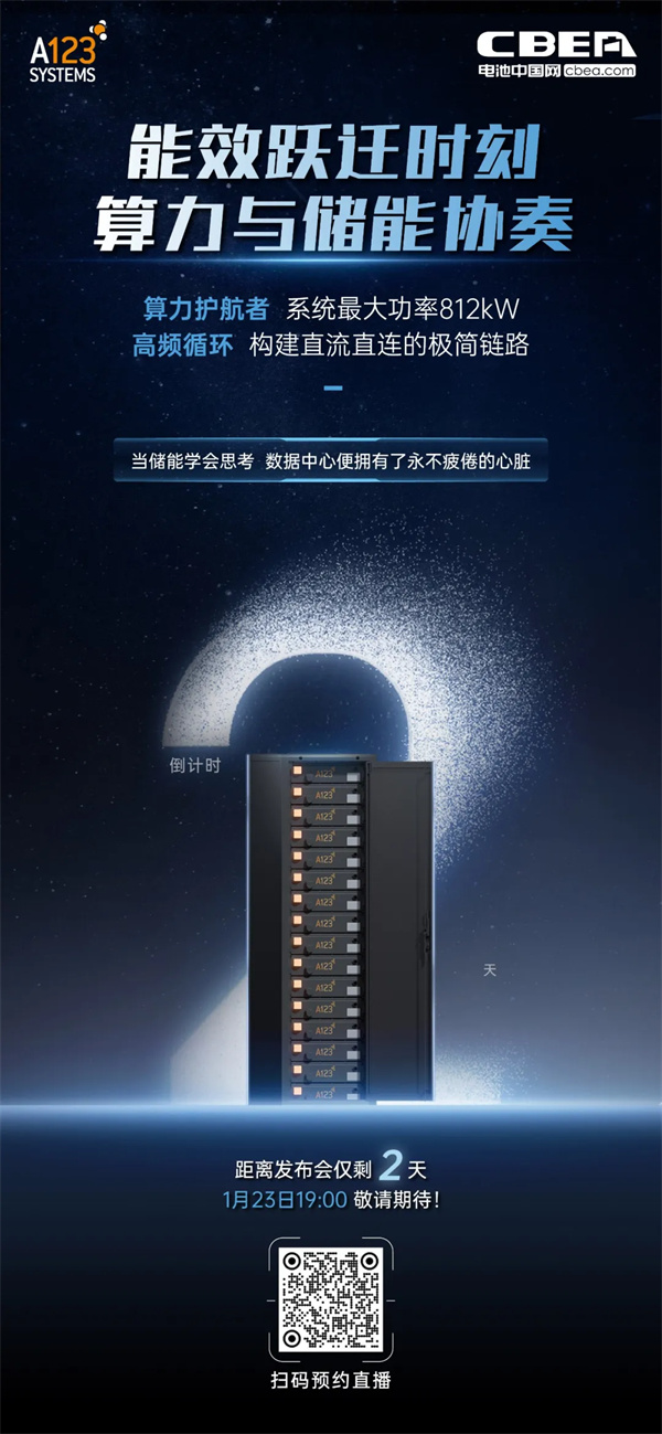 A123首款半固態(tài)浸沒式儲(chǔ)能全系列產(chǎn)品即將發(fā)布 A123首款半固態(tài)浸沒式儲(chǔ)能全系列產(chǎn)品即將發(fā)布